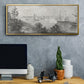 City of Detroit - Floater Framed Canvas Print