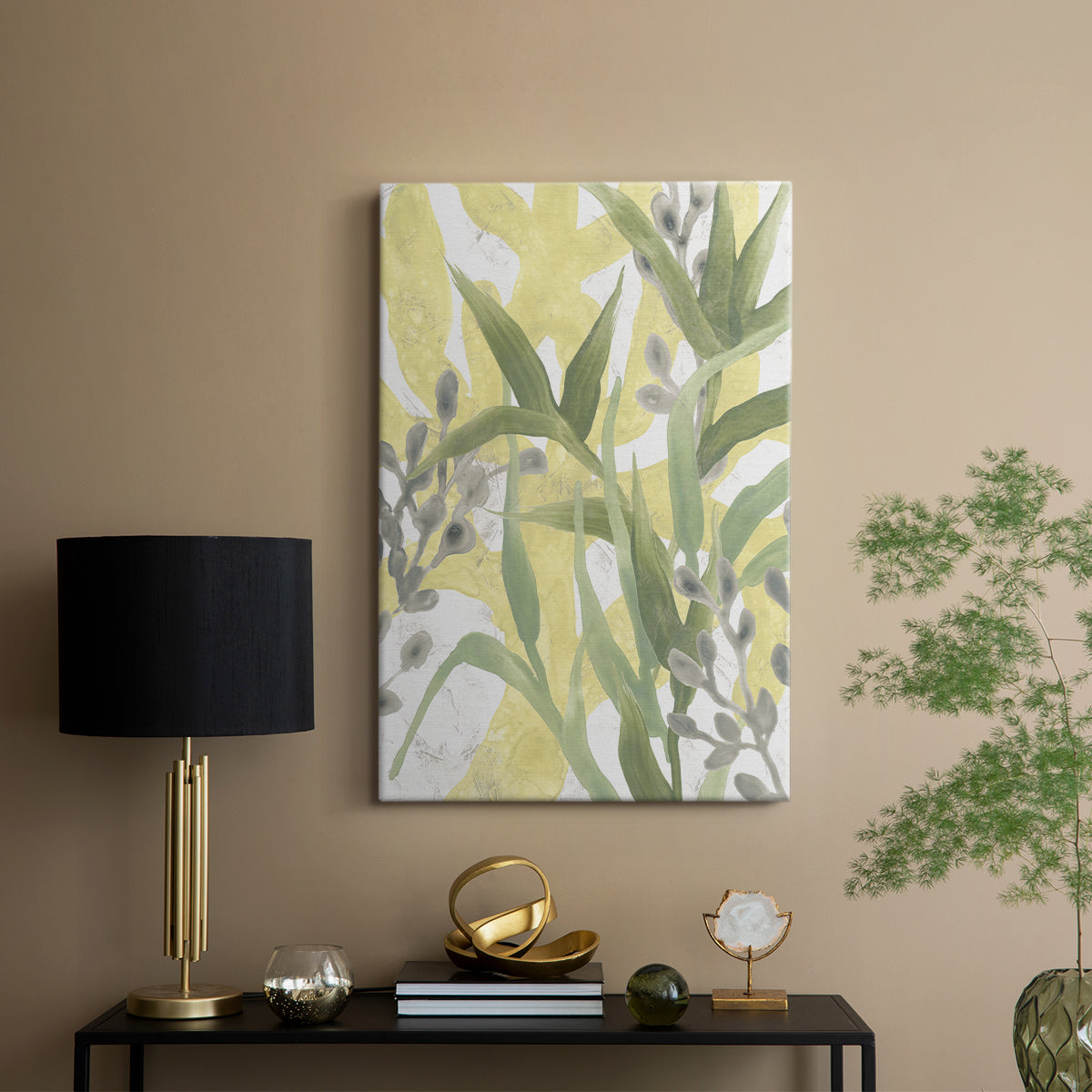 Sea Grass Fresco III - Canvas Art Print