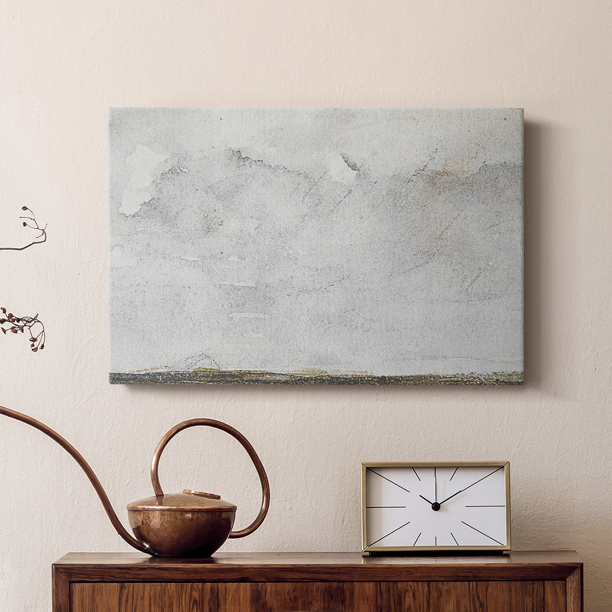Watercolor Mountain XXXVI - Canvas Art Print