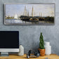 Pleasure Boats, 1872 - Floater Framed Canvas Print