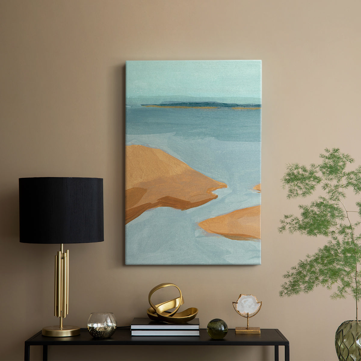 Out on the Sandbar IV - Canvas Art Print