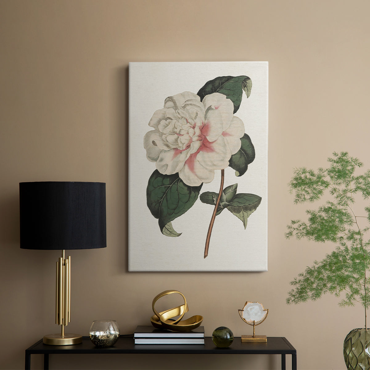 Pink Floral Mix VIII - Canvas Art Print