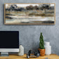 Serene River - Floater Framed Canvas Print