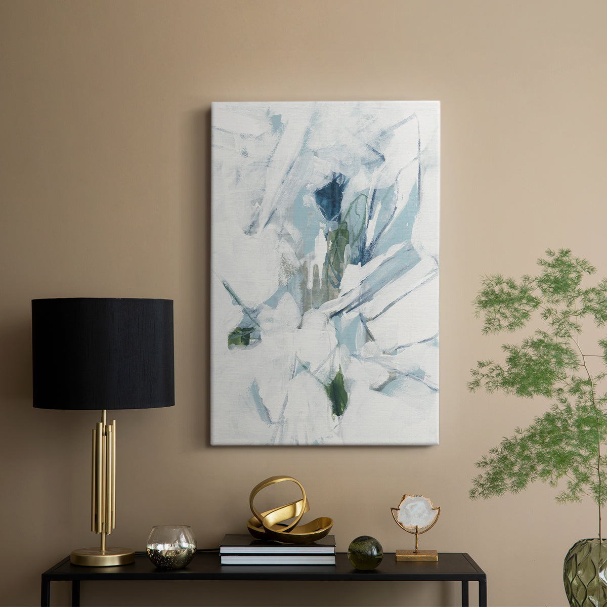 Ice Cavern IV - Canvas Art Print