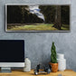 The Road of Chailly in the Fontainbleau Forest, 1865 - Floater Framed Canvas Print