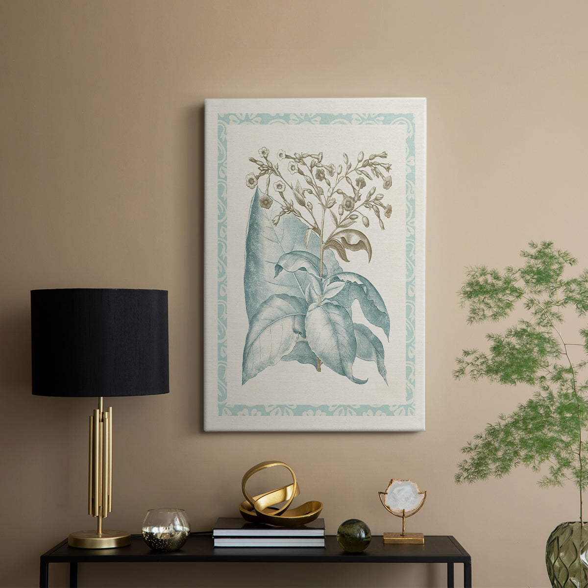 Willow Blue Besler I - Canvas Art Print