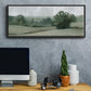 Soft Green Landscape II - Floater Framed Canvas Print