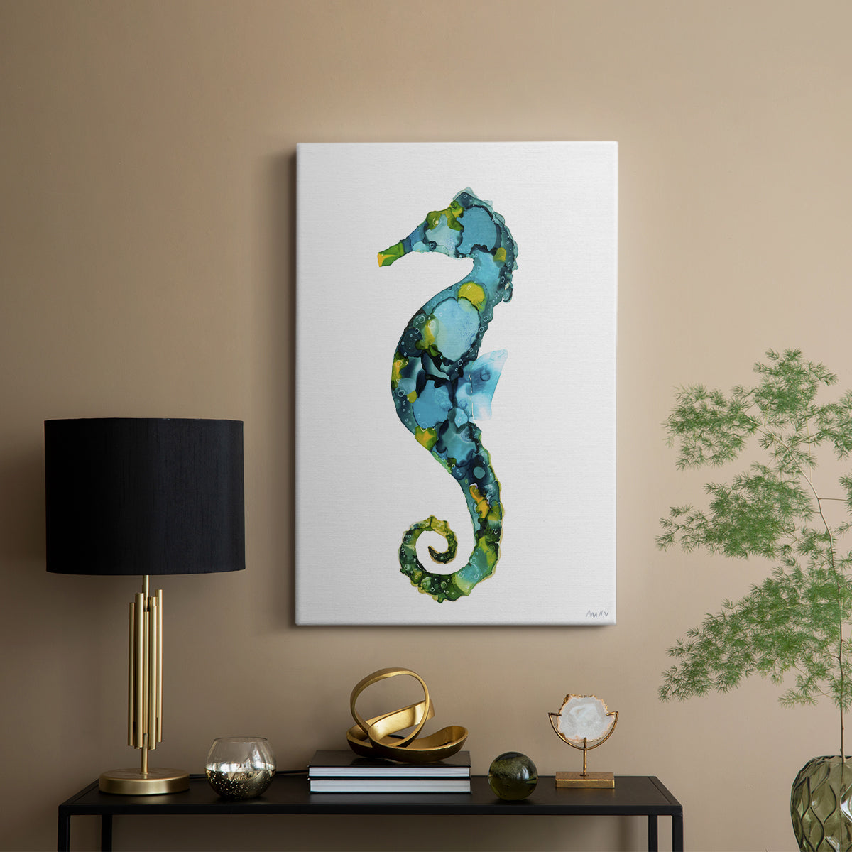 Seahorse - Canvas Art Print