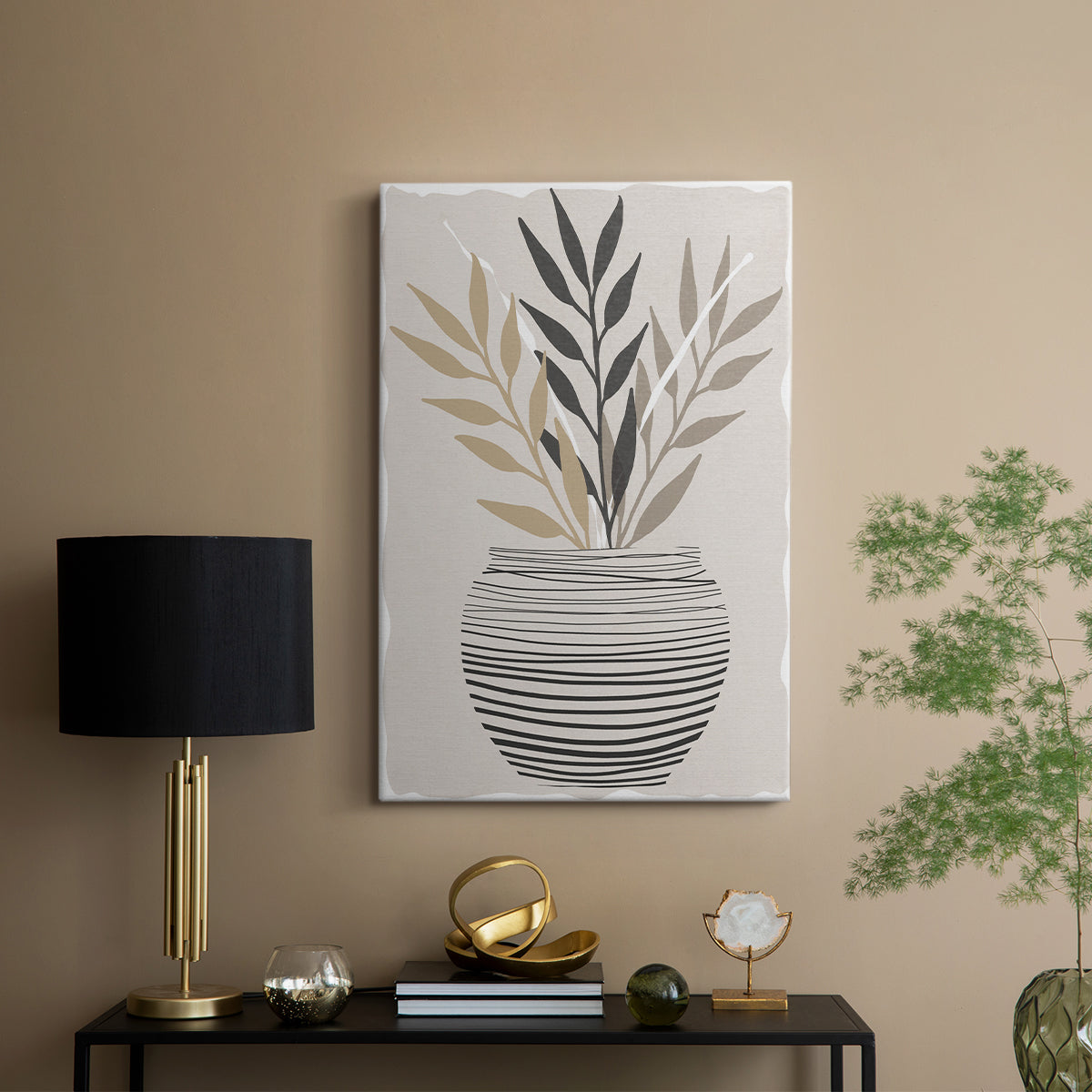 Palm Arrangement I - Canvas Art Print