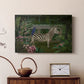 Zebra In Conservatory - Canvas Art Print