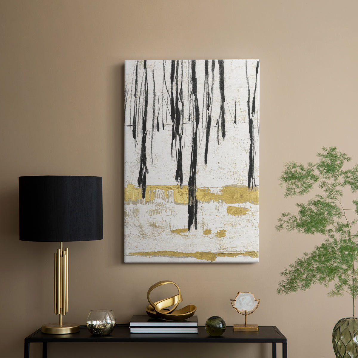 Gilded Winter II - Canvas Art Print