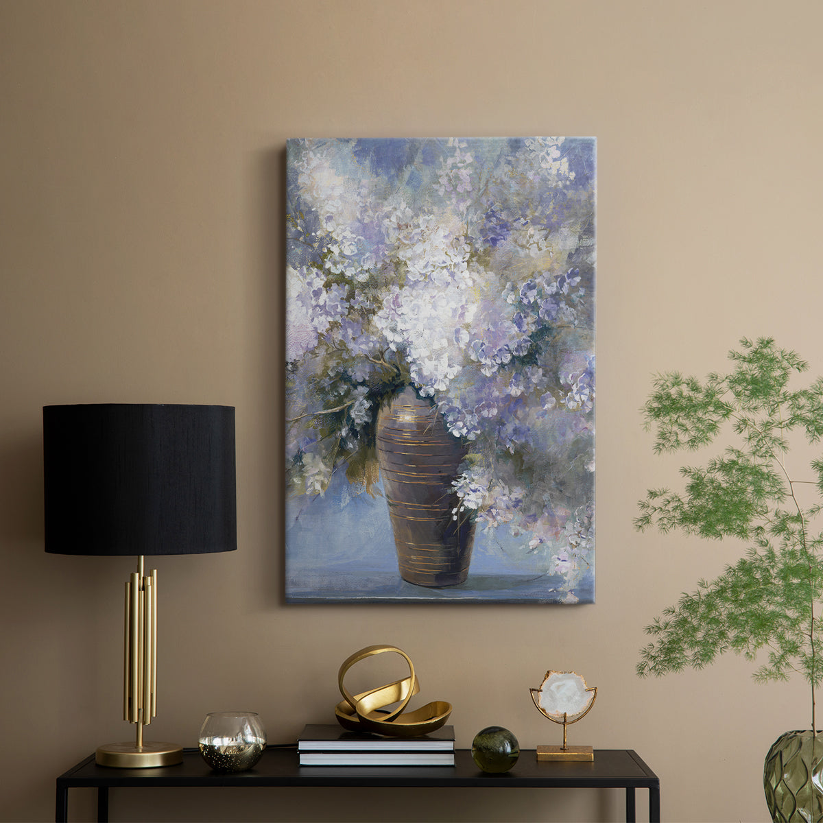 Lavender Explosion Revisited - Canvas Art Print
