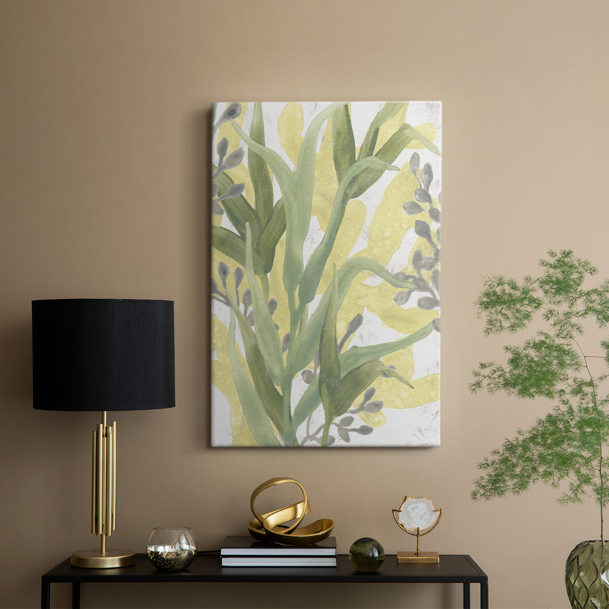 Sea Grass Fresco II - Canvas Art Print