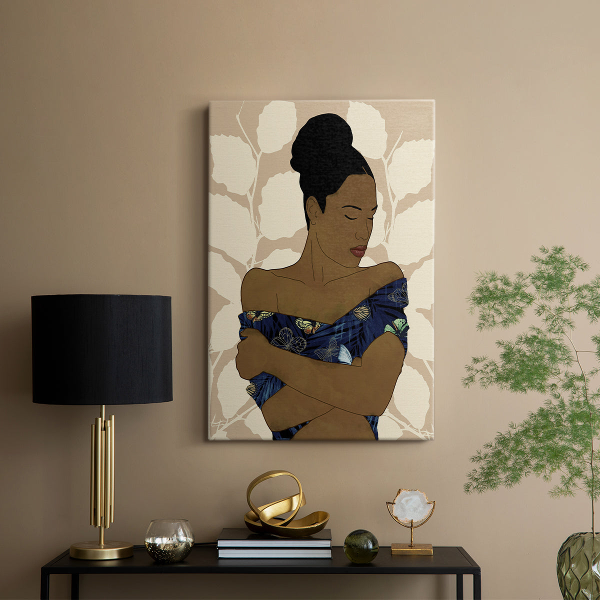 Ethnic Beauty II - Canvas Art Print