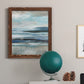 Distant Drama II - Barnwood Framed Canvas Print