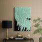 Teal Cascade I - Canvas Art Print