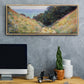 The Path at La Cavée, Pourville - Floater Framed Canvas Print