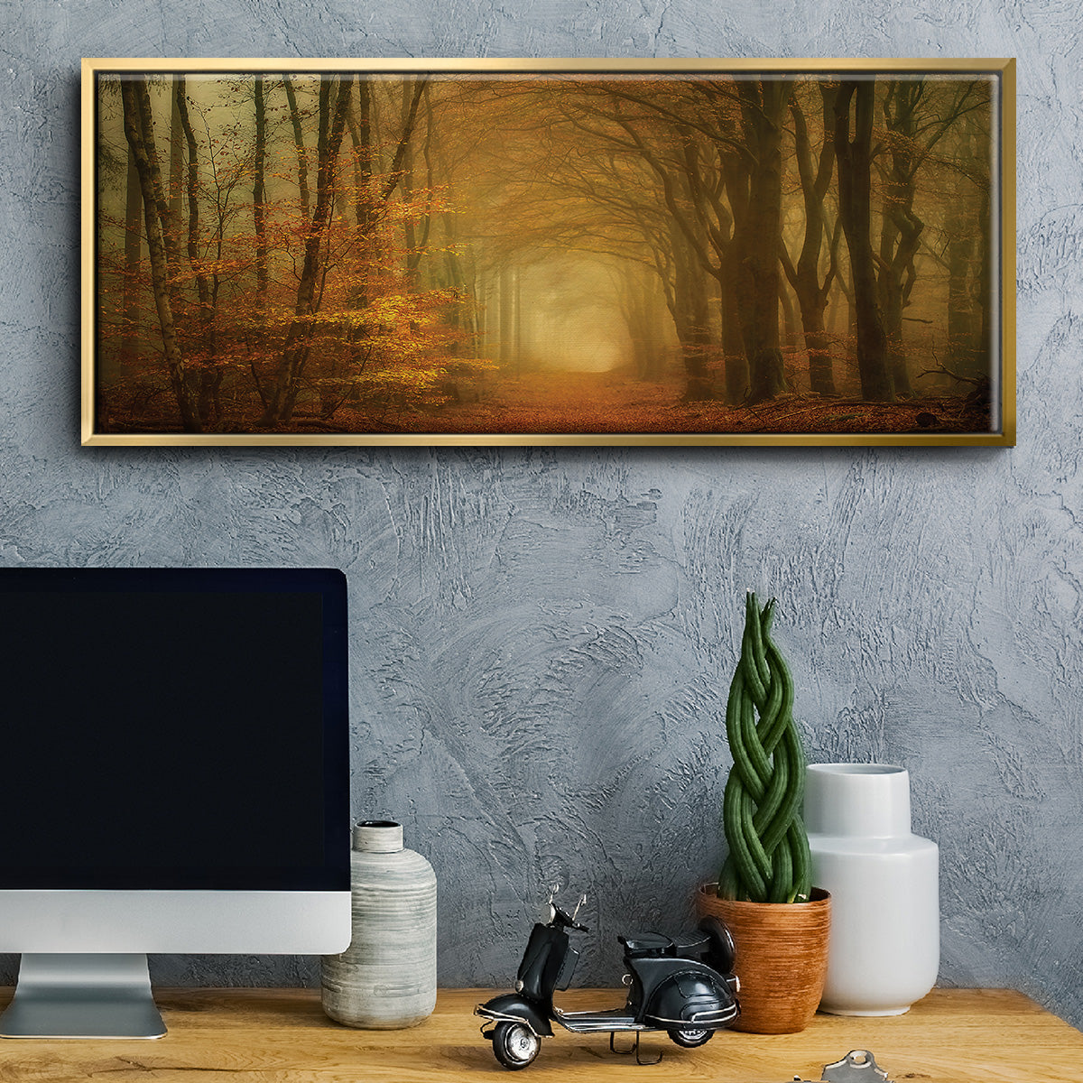 Early Light - Floater Framed Canvas Print