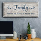 Family Forever - Floater Framed Canvas Print
