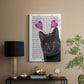 Black Cat Valentines - Canvas Art Print