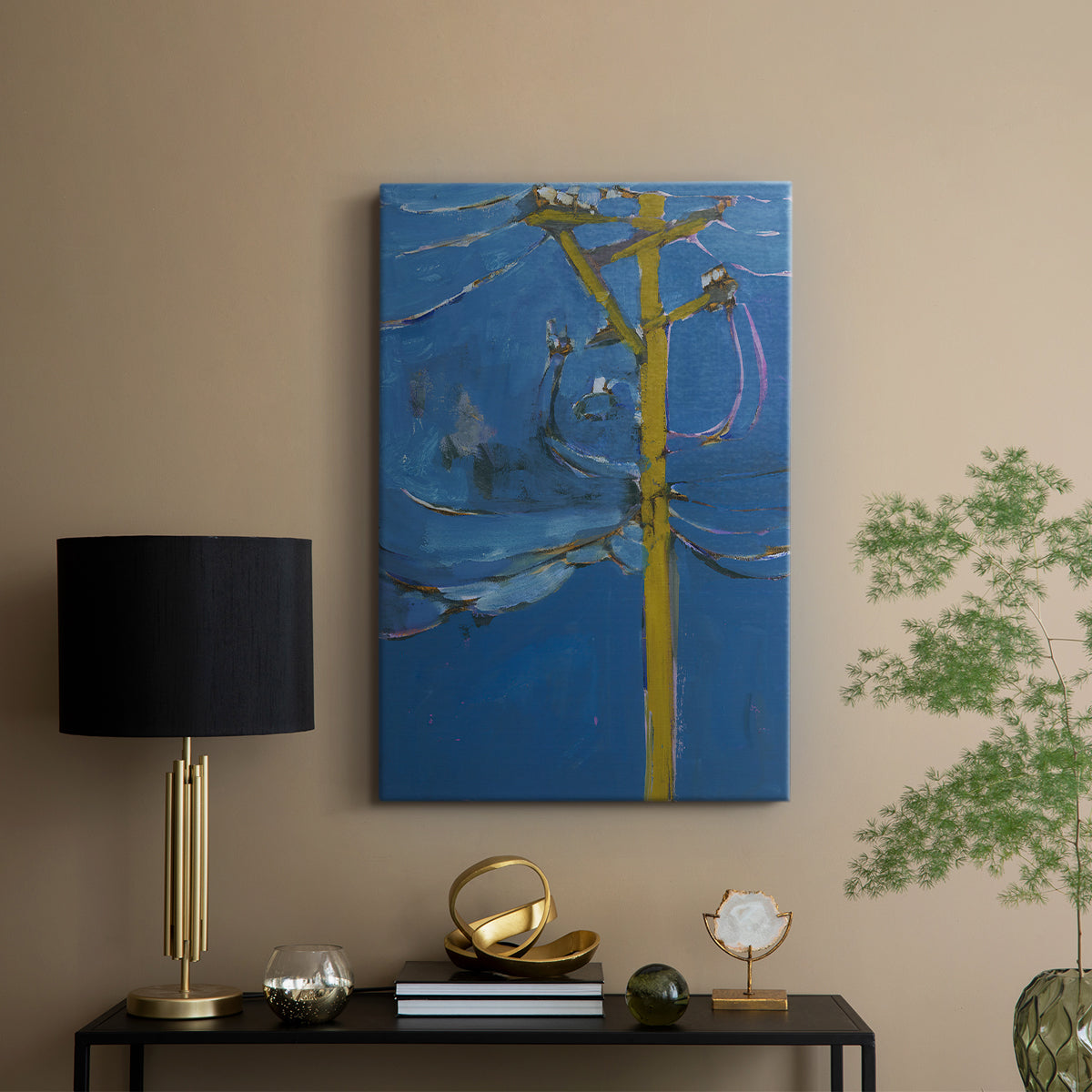 Wires IV - Canvas Art Print