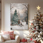 Candle of Pale Winter Promise - Canvas Art Print