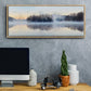 Scene on the Water VIII - Floater Framed Canvas Print