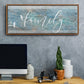 Family First - Floater Framed Canvas Print