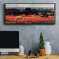 The Poppy Blumenfeld (The Barn) - Floater Framed Canvas Print