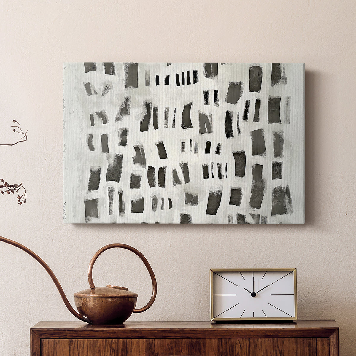 Square Abstract LXXII - Canvas Art Print