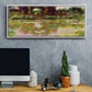 Rose Arches at Giverny, 1913 - Floater Framed Canvas Print