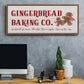 Gingerbread Baking Co - Floater Framed Canvas Print