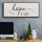 Hope & Soap - Floater Framed Canvas Print