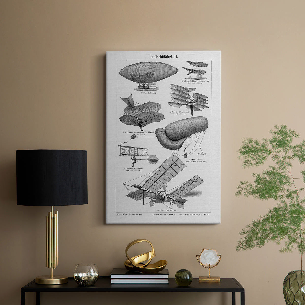 Industrial Flight - Canvas Art Print