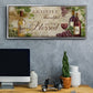 Grateful Wine - Floater Framed Canvas Print