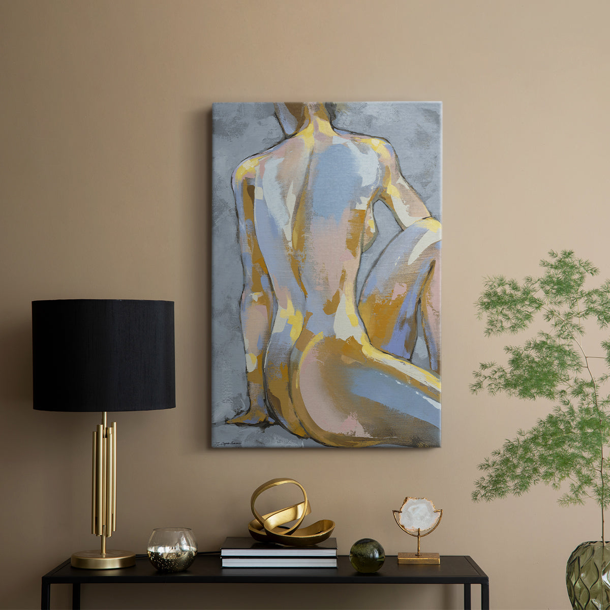 Grey Maiden II - Canvas Art Print