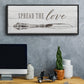 Spread the Love - Floater Framed Canvas Print