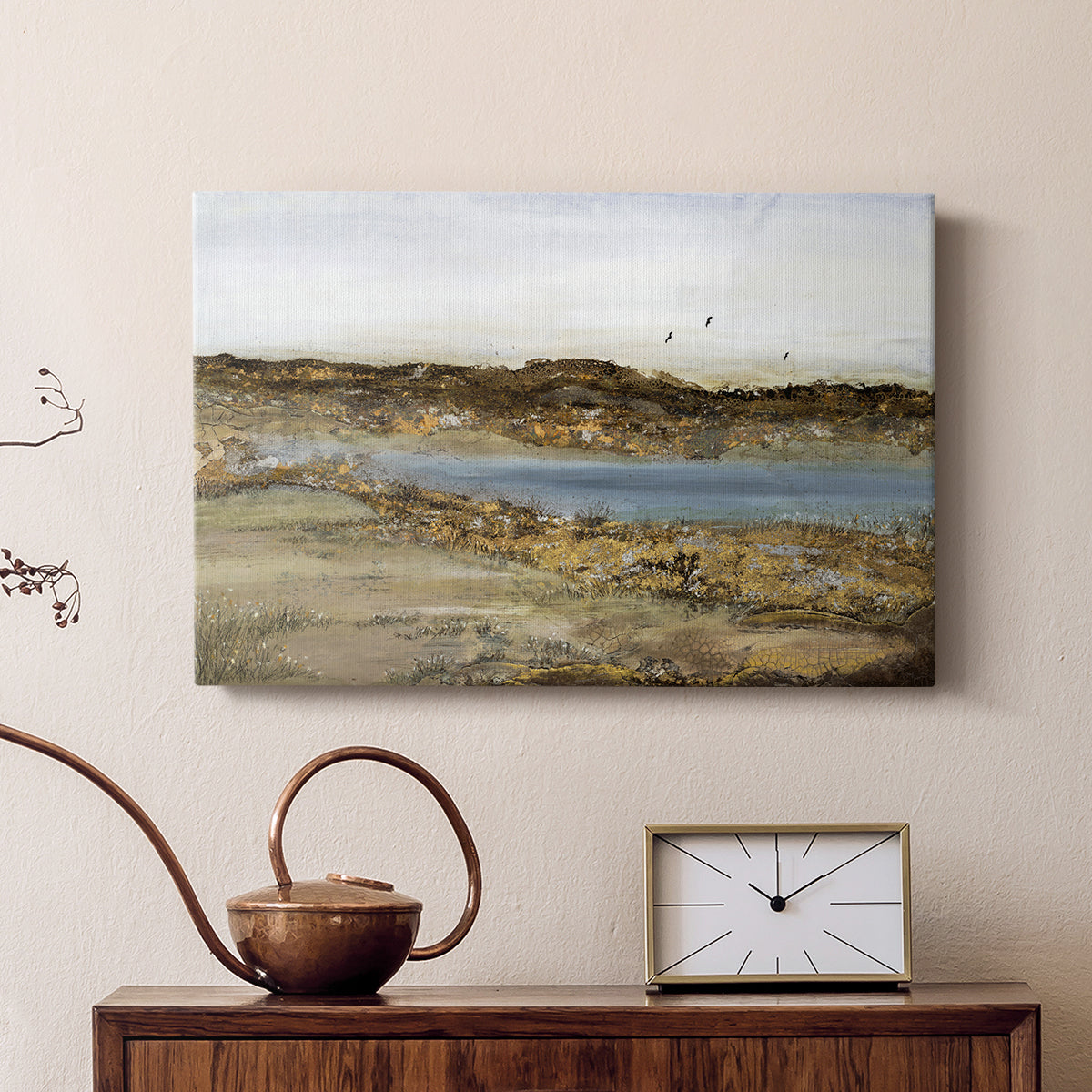 Retreating Within - Canvas Art Print