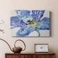 Fleur Bleue II - Canvas Art Print