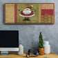 Holiday Santa - Floater Framed Canvas Print