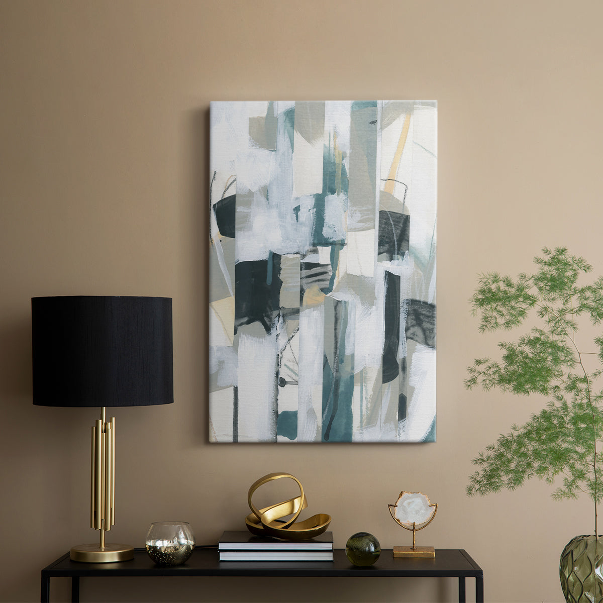 Sea Cavern Strata IV - Canvas Art Print