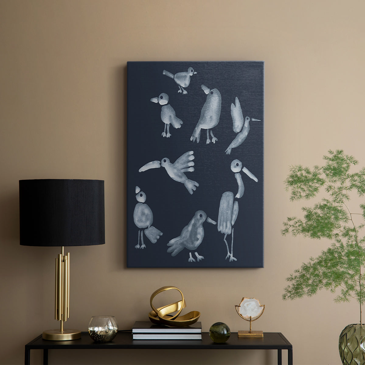 Flock II - Canvas Art Print
