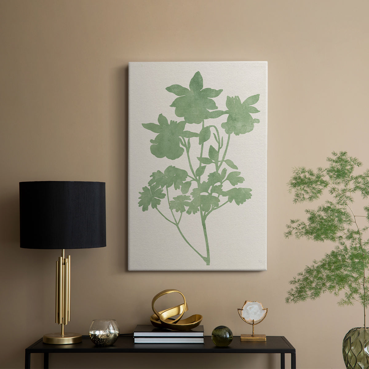 Vintage Garden I - Canvas Art Print