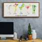 Happy Hour Cocktails - Floater Framed Canvas Print
