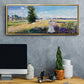 The Promenade, Argenteuil, 1875 - Floater Framed Canvas Print
