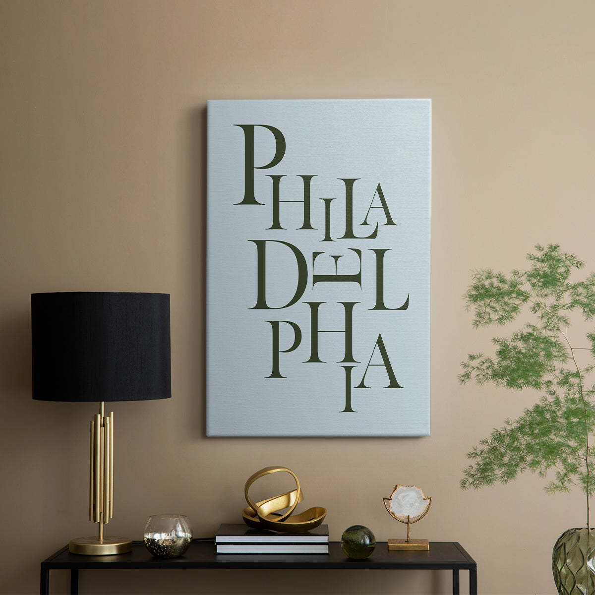 City Center Type IV - Canvas Art Print