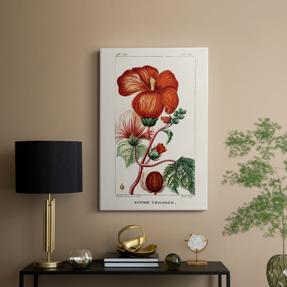 Turpin Tropical Botanicals VII - Canvas Art Print