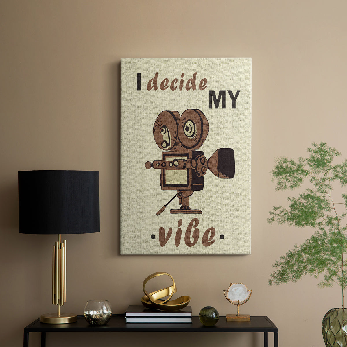 Movie Time III - Canvas Art Print