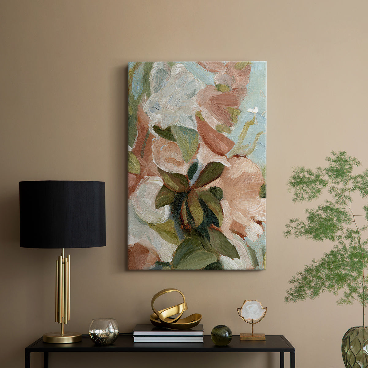 Bouquet Scatter IV - Canvas Art Print