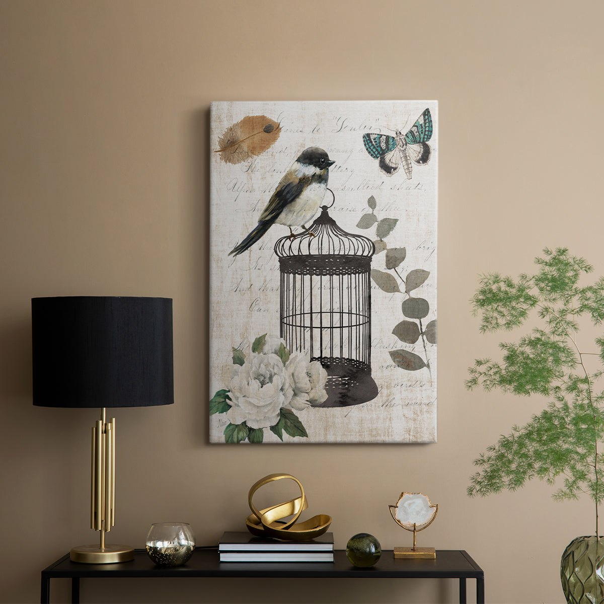 Vintage Menagerie I - Canvas Art Print